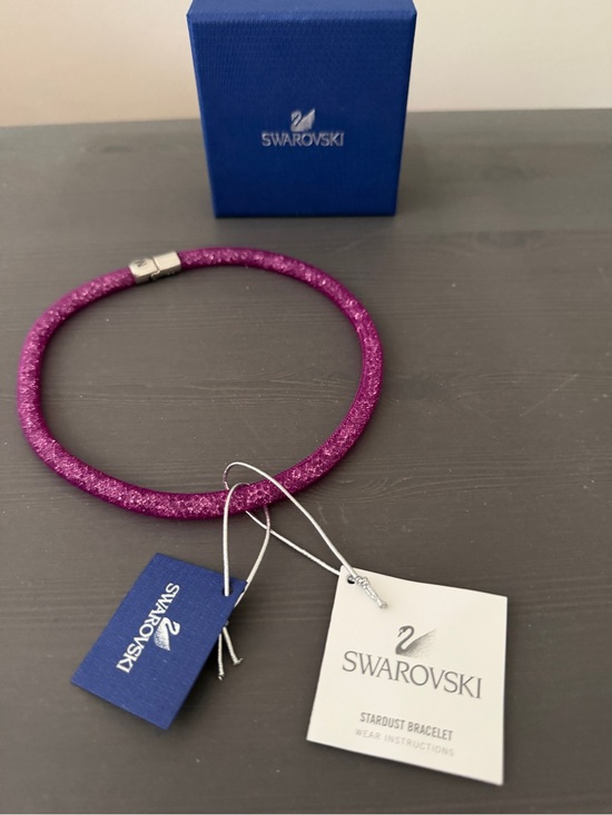 Swarovski Jewelry - Swarovski Stardust Bracelet in Purple NWT